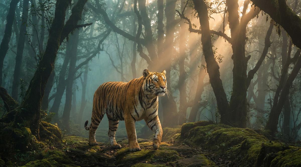 淫妻老虎视频 - 孟加拉虎丛林之王视频